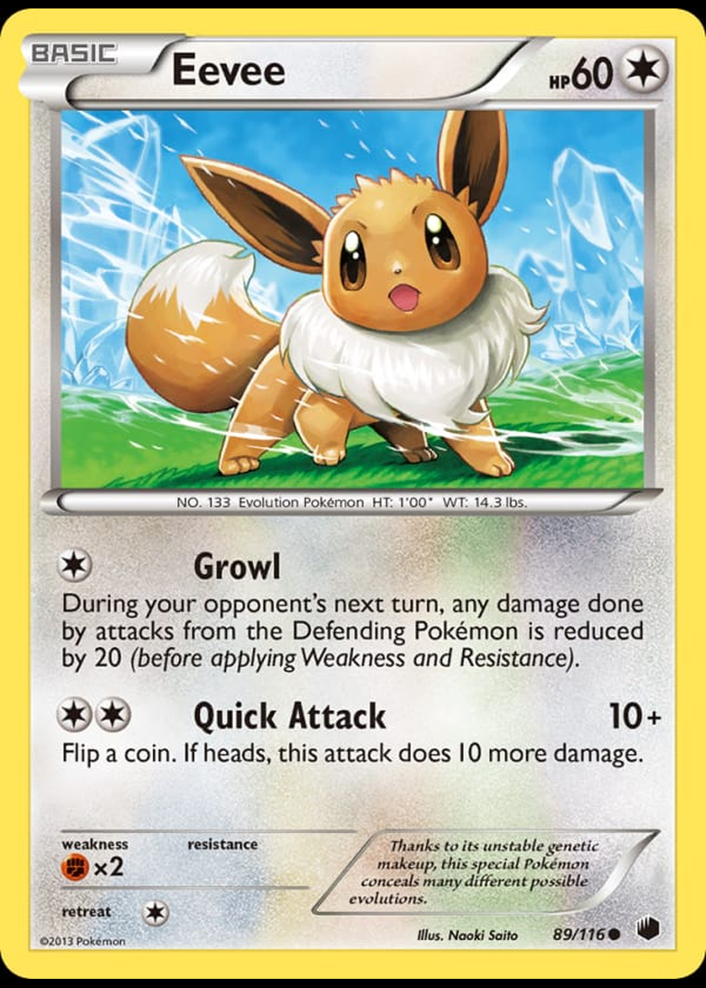 Eevee 89/116 – Plasma Freeze (Reverse Holo)