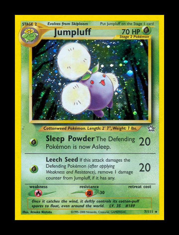 Jumpluff 7/111 – Neo Genesis (Holo Rare)