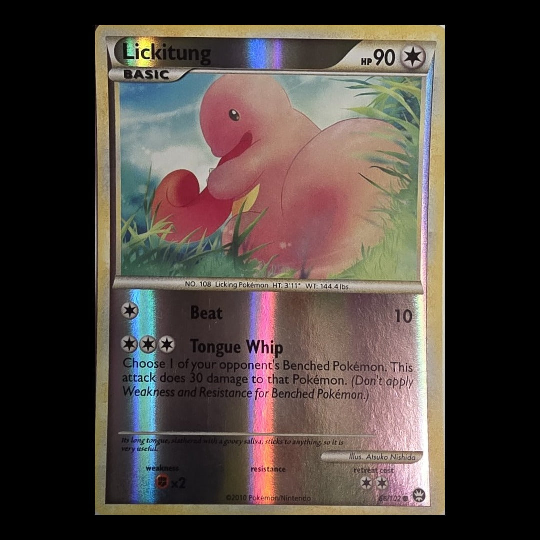 Lickitung 66/102 – HS Triumphant (Reverse Holo)