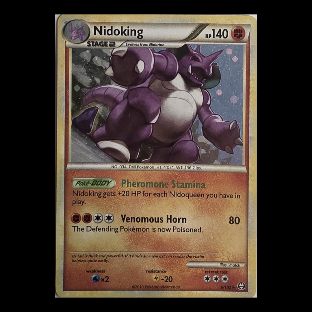 Nidoking 6/102 – HS Triumphant (Holo)