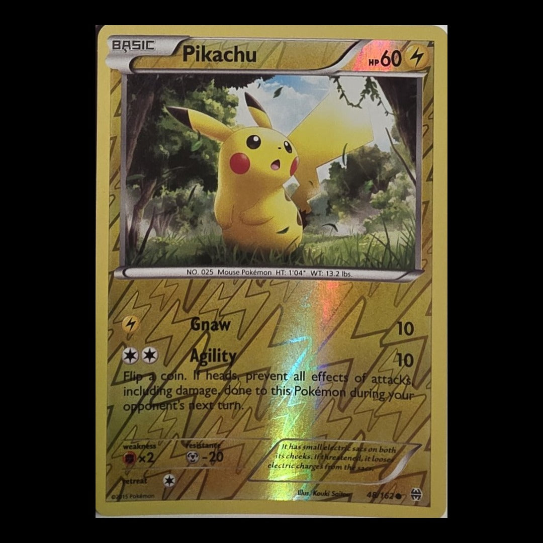 Pikachu 48/162 – XY BREAKthrough (Reverse Holo)