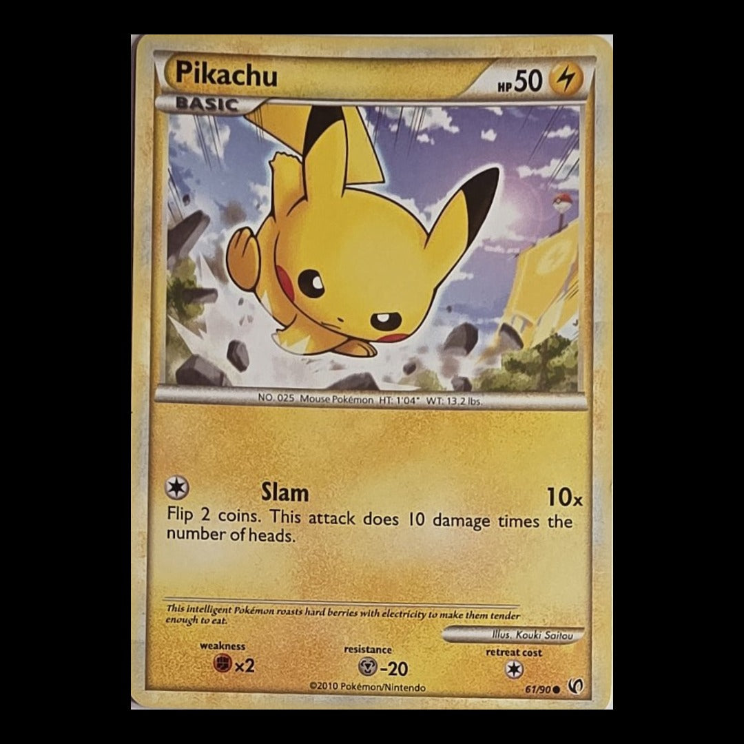 Pikachu 61/90 – HS Undaunted (Non-Holo)