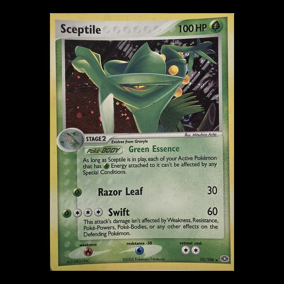 Sceptile 10/106 – EX Emerald (Holo Rare)