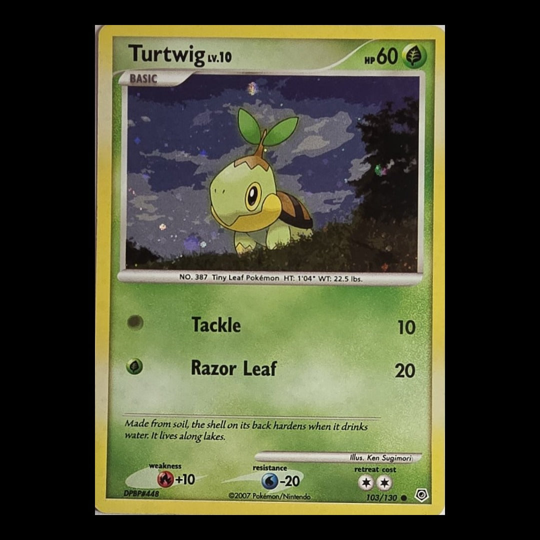 Turtwig LV.10 103/130 – Diamond & Pearl (Holo)
